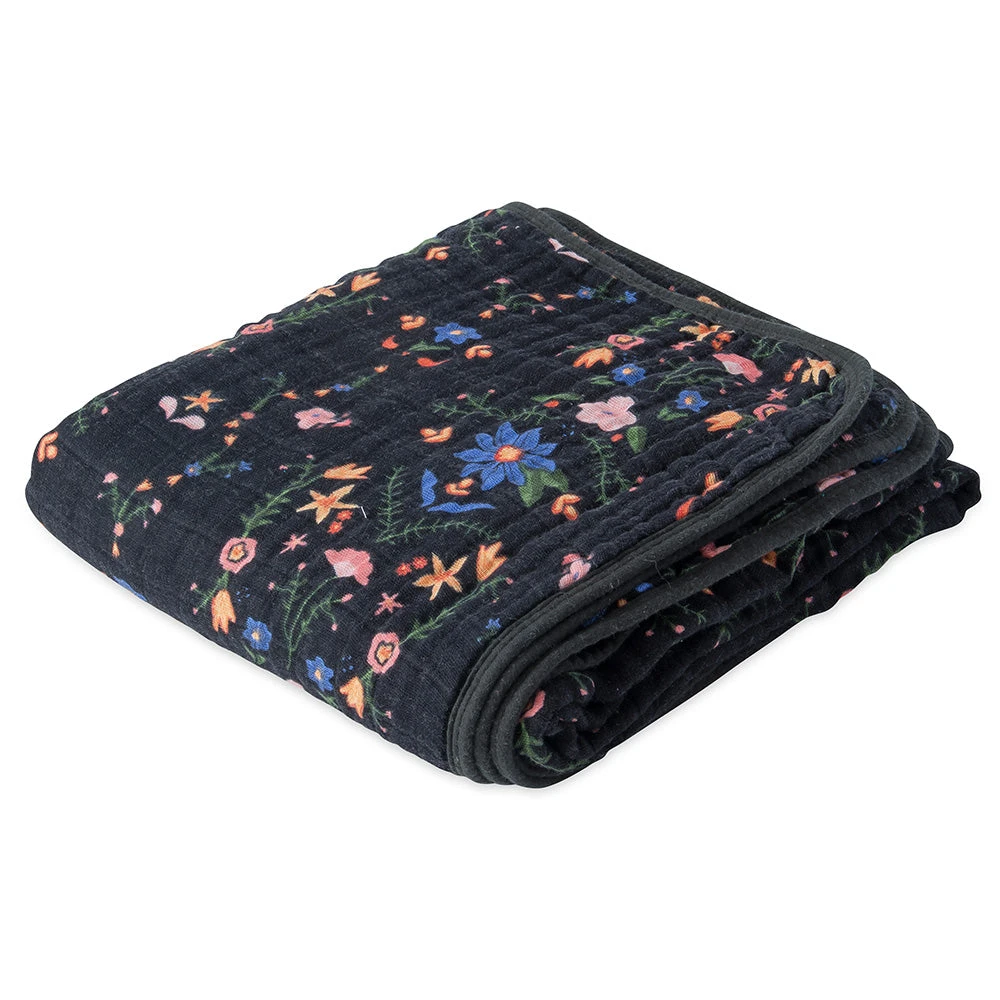 Little Unicorn Cotton Muslin Quilt Blanket 4 Little Unicorn Cotton Muslin Quilt Blanket - Image 4