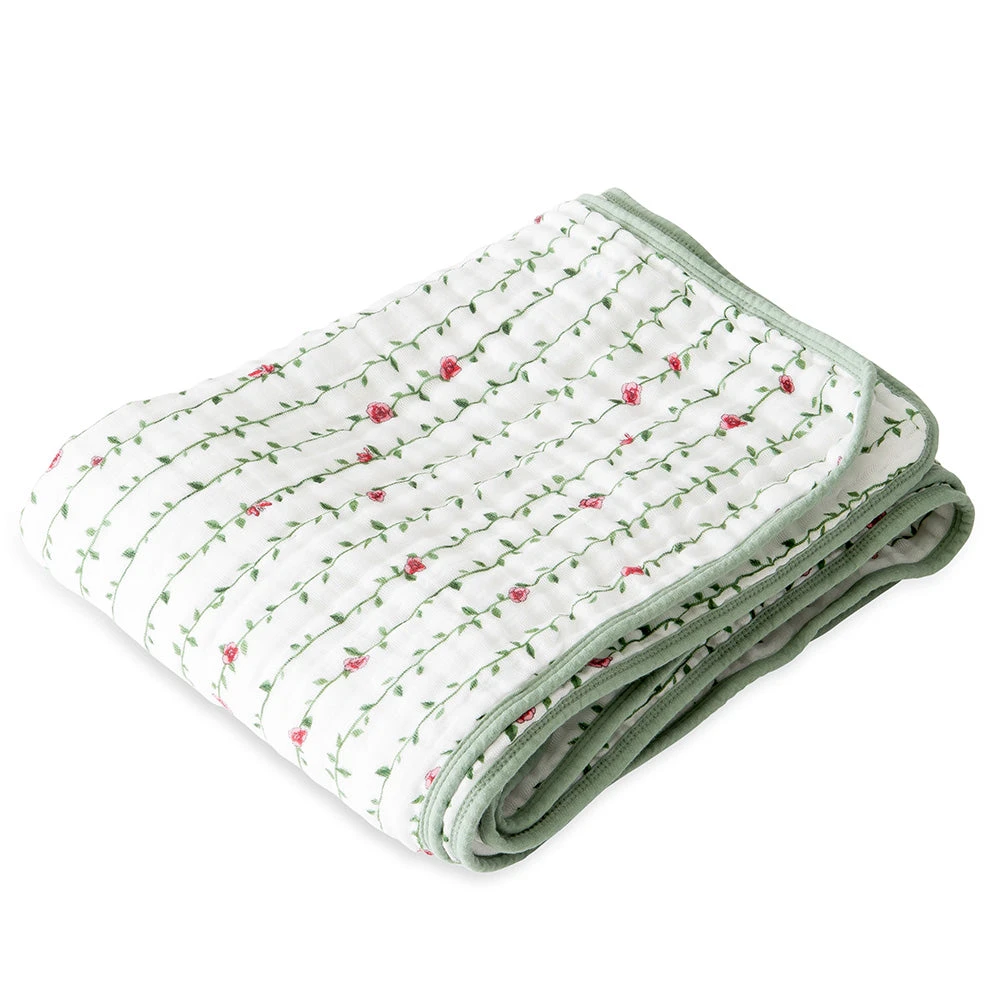 Little Unicorn Cotton Muslin Quilt Blanket 12 Little Unicorn Cotton Muslin Quilt Blanket - Image 12