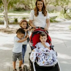 Cotton Muslin Baby Quilt - Woof -Tiny Baby Essentials Store UB2109 21039