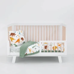 Cotton Muslin Toddler Comforter - Dino Names -Tiny Baby Essentials Store UB3006 UB3106 UB3206 UN0085 04