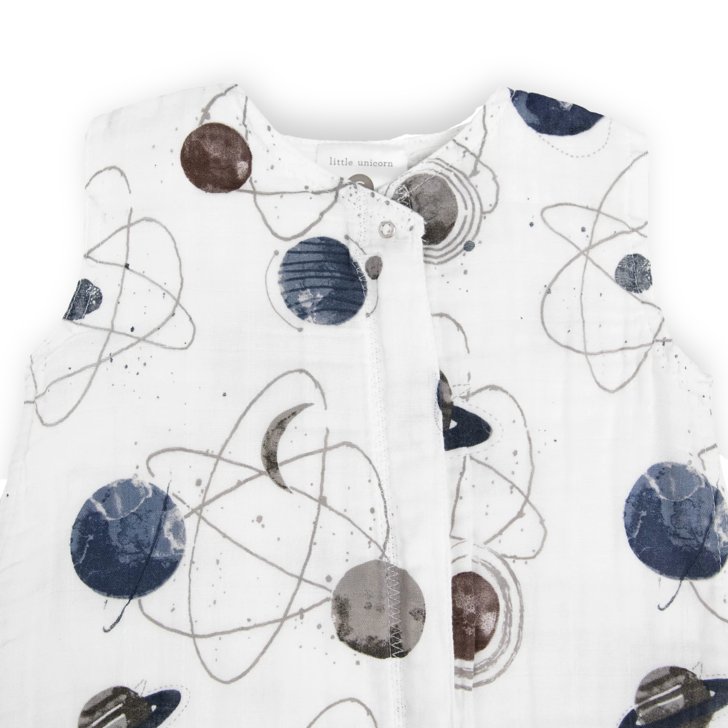 Cotton Muslin Sleep Bag - Planetary 2 Cotton Muslin Sleep Bag - Planetary - Image 2