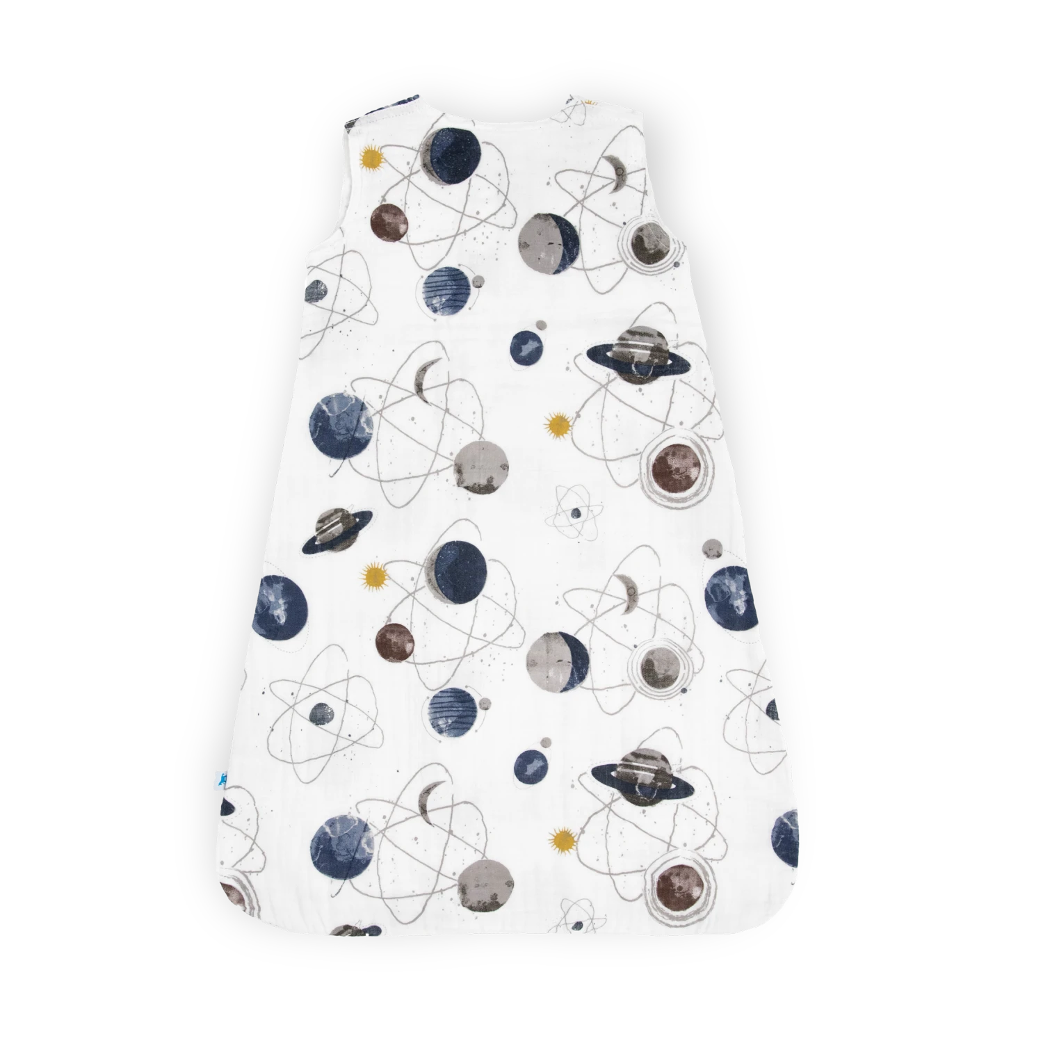 Cotton Muslin Sleep Bag - Planetary 3 Cotton Muslin Sleep Bag - Planetary - Image 3