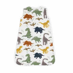 Cotton Muslin Sleep Bag - Dino Friends 9 Cotton Muslin Sleep Bag - Dino Friends -Tiny Baby Essentials Store UC0008S NB 2