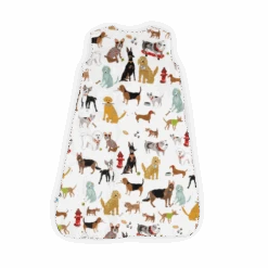 Cotton Muslin Sleep Bag - Woof 11 Cotton Muslin Sleep Bag - Woof -Tiny Baby Essentials Store UC0013S NB 2