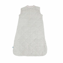Cotton Muslin Quilted Sleep Bag - Grey Stripe 7 Cotton Muslin Quilted Sleep Bag - Grey Stripe -Tiny Baby Essentials Store UC0701S NB 2
