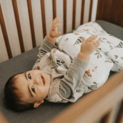 Cotton Muslin Quilted Sleep Bag - Forest Friends -Tiny Baby Essentials Store UC0702S NB 4 c15450f9 c863 414e a068 661b31018011