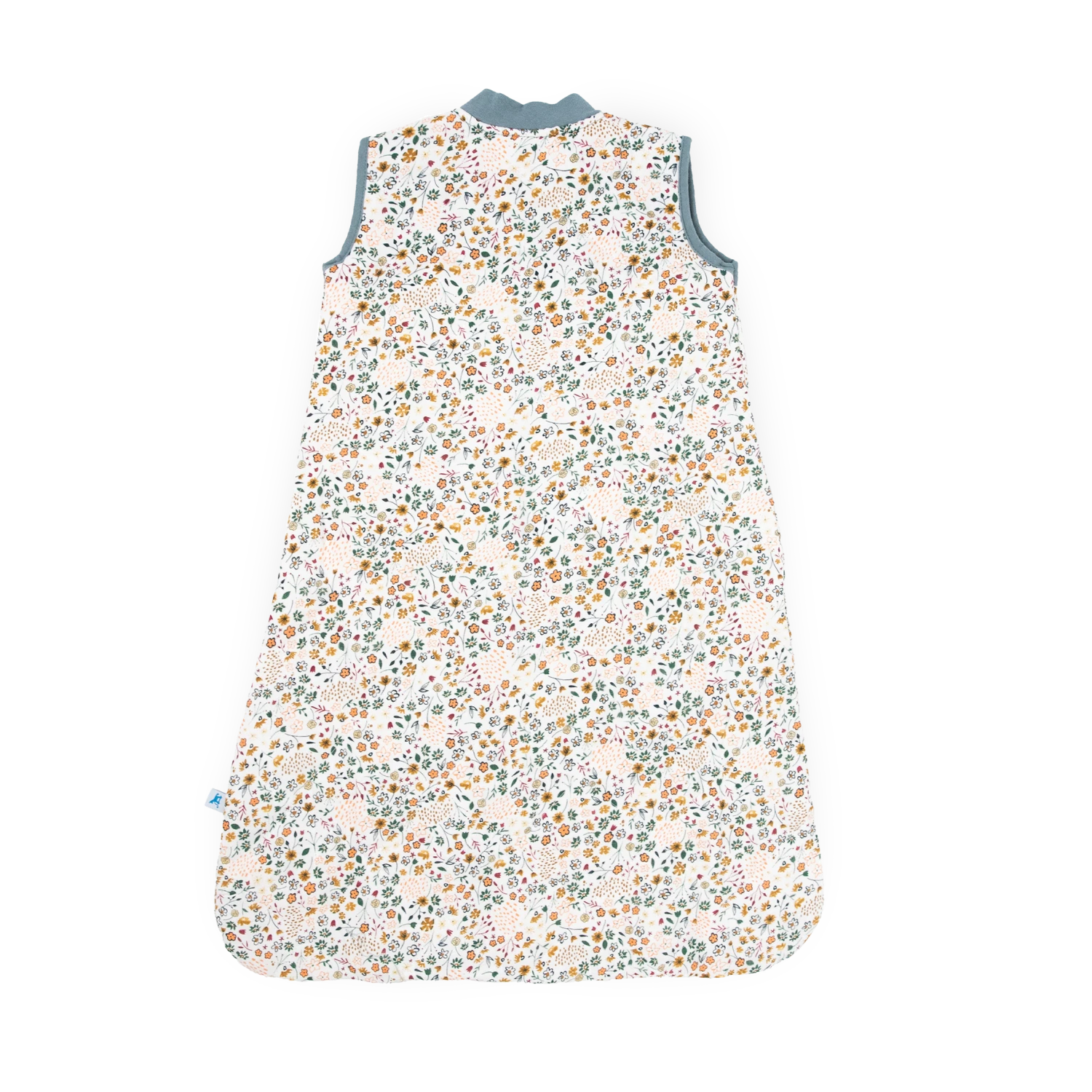 Cotton Muslin Quilted Sleep Bag - Pressed Petals 3 Cotton Muslin Quilted Sleep Bag - Pressed Petals - Image 3