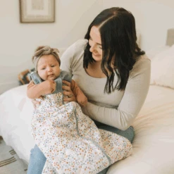 Cotton Muslin Quilted Sleep Bag - Pressed Petals 9 Cotton Muslin Quilted Sleep Bag - Pressed Petals -Tiny Baby Essentials Store UC0708S NB 4