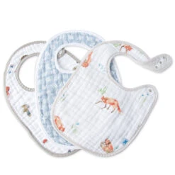 Little Unicorn Cotton Classic Bib 27 Little Unicorn Cotton Classic Bib -Tiny Baby Essentials Store UF0018 6442