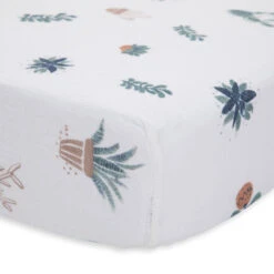 Little Unicorn Cotton Muslin Fitted Crib Sheet 22 Little Unicorn Cotton Muslin Fitted Crib Sheet -Tiny Baby Essentials Store UN0027 6775