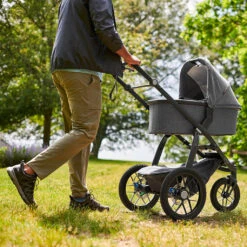 Uppababy Ridge Stroller + Adapters For Mesa Or Bassinet -Tiny Baby Essentials Store UPPABABY RIDGE MESA ATTACHED LIFESTYLE2 b07eb880 f94a 4b5a 8ab6 fbbc37a28a6c