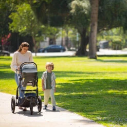 Uppababy Ridge Stroller + Adapters For Mesa Or Bassinet -Tiny Baby Essentials Store UPPABABY RIDGE STROLLER WITH MESA LIFESTYLE1 c6352c96 54e6 4668 ad18 9a81bbddc194