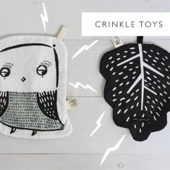 Organic Crinkle Toy 22 Organic Crinkle Toy -Tiny Baby Essentials Store WEEcrinkletoyalt5