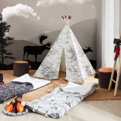 Campout Campfire And S'mores -Tiny Baby Essentials Store WW CCS3