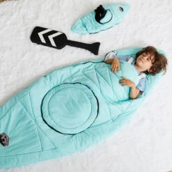 Kayak Sleeping Bag With Oar -Tiny Baby Essentials Store WW KSB 4