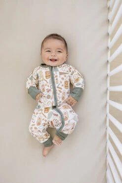 Ribbed Bamboo Zipper | Camping Trip -Tiny Baby Essentials Store Z4A0859 websize