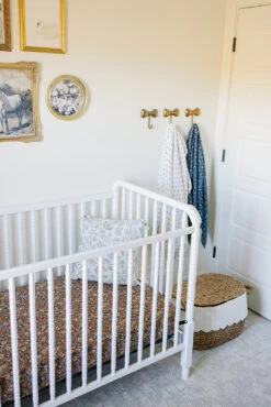 Muslin Crib Sheet | Venetian Floral 9 Muslin Crib Sheet | Venetian Floral -Tiny Baby Essentials Store Z4A3515 websize