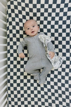 Muslin Crib Sheet | Charcoal Checkered 11 Muslin Crib Sheet | Charcoal Checkered -Tiny Baby Essentials Store Z4A6456 websize 3056061f d447 4467 ae2c 71a1759f2ee7
