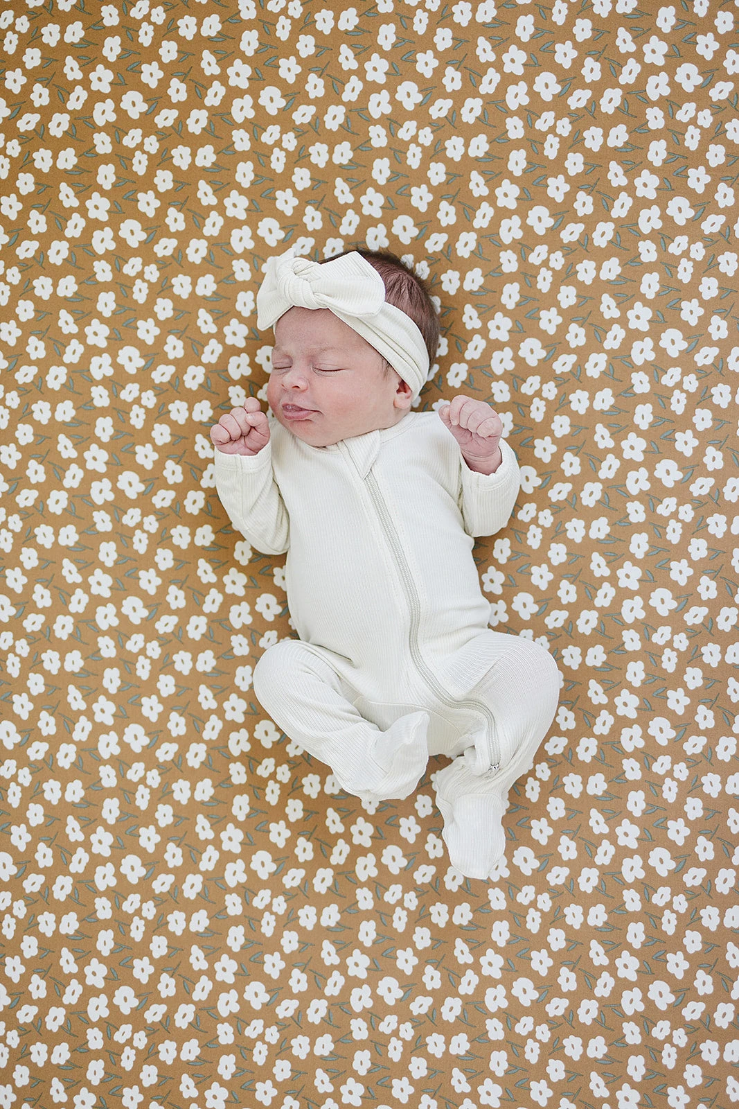 Ribbed Bamboo Zipper | Cream 7 Ribbed Bamboo Zipper | Cream - Image 7