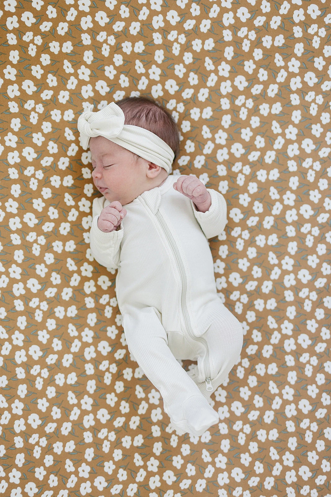 Ribbed Bamboo Zipper | Cream 6 Ribbed Bamboo Zipper | Cream - Image 6