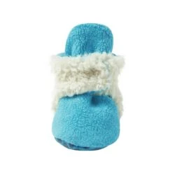 Cozie Fleece Baby Booties With Grippers 7 Cozie Fleece Baby Booties With Grippers -Tiny Baby Essentials Store ZUTANOfurbootiealt2
