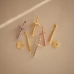 Mushie Flower Training Toothbrush 37 Mushie Flower Training Toothbrush -Tiny Baby Essentials Store adorable mushie toothbrush