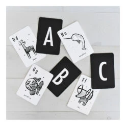 Alphabet Cards -Tiny Baby Essentials Store animal cards