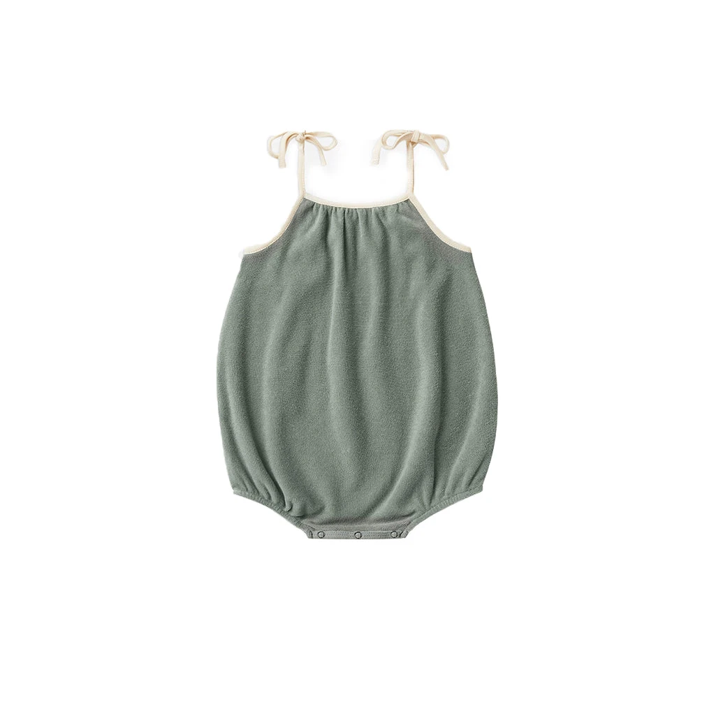 Terry Nala Romper | Aqua 1 Terry Nala Romper | Aqua