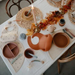 Mushie Silicone Training Cup + Straw -Tiny Baby Essentials Store assorted mushie items thanksgiving