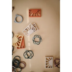 Mushie Sun Teether 27 Mushie Sun Teether -Tiny Baby Essentials Store assorted teethers