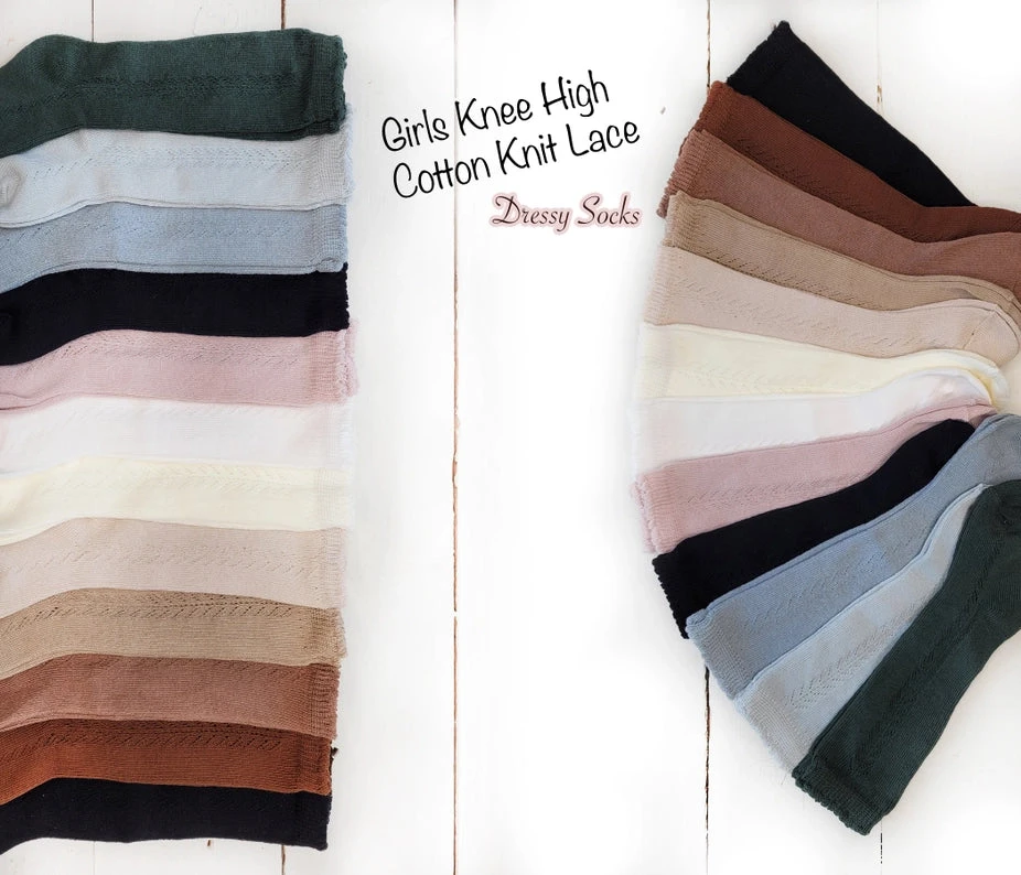 French Lace Knee High Socks 1 French Lace Knee High Socks