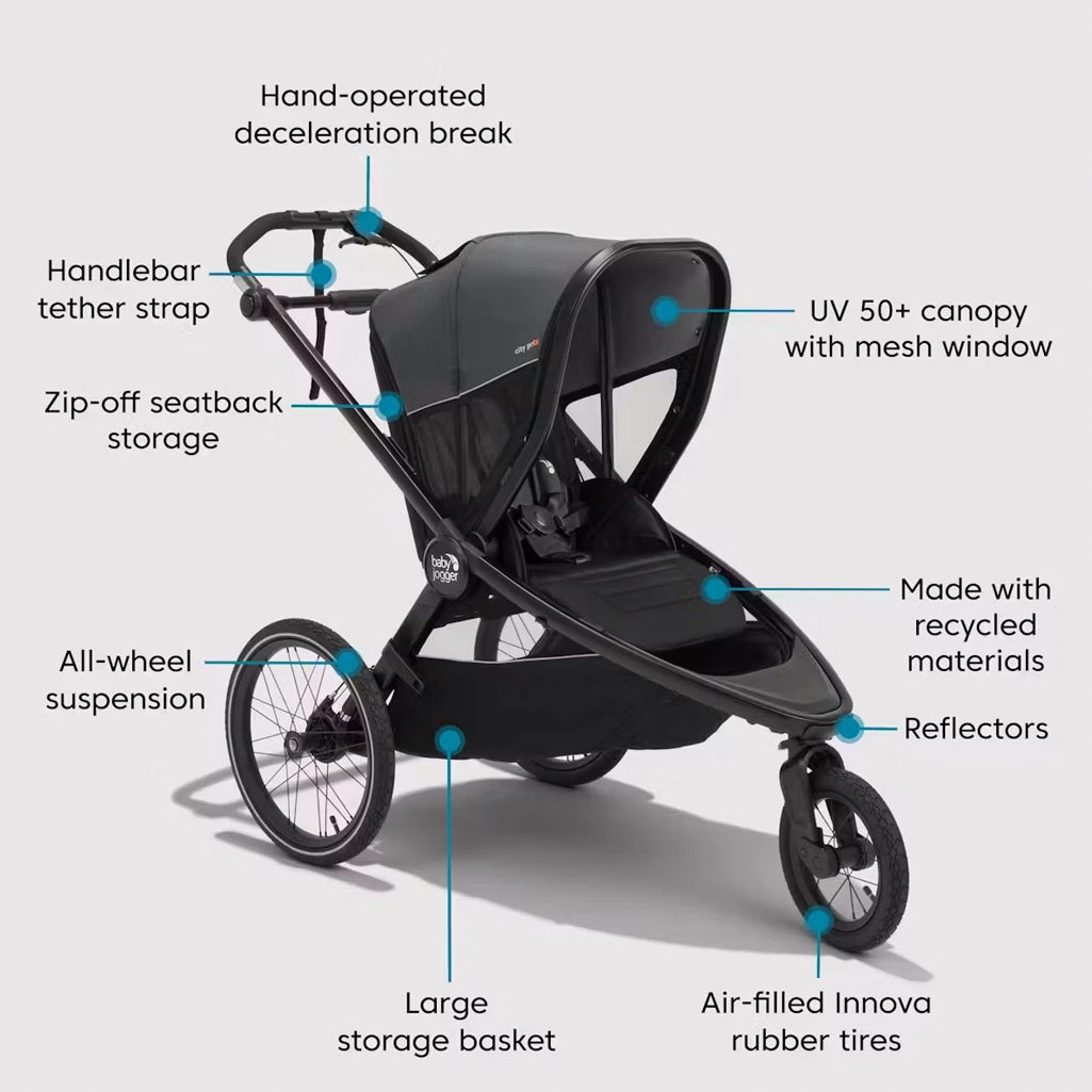 Baby Jogger City Prix Jogging Stroller 8 Baby Jogger City Prix Jogging Stroller - Image 8
