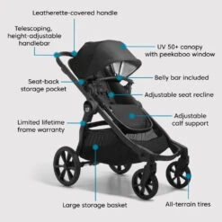 Baby Jogger City Select Eco Collection Stroller -Tiny Baby Essentials Store baby jogger city select eco collection 02