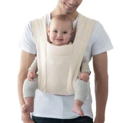 Ergobaby Embrace Newborn Carrier -Tiny Baby Essentials Store baby carrier embrace cream 5
