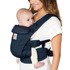 Ergobaby Omni Dream -Tiny Baby Essentials Store baby carrier omni dream midnight blue 2 2
