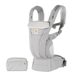 Ergobaby Omni Dream -Tiny Baby Essentials Store baby carrier omni dream pearl grey 1 2