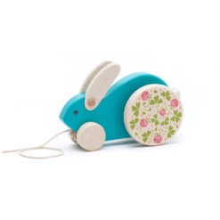 Big Floral Hopping Rabbit