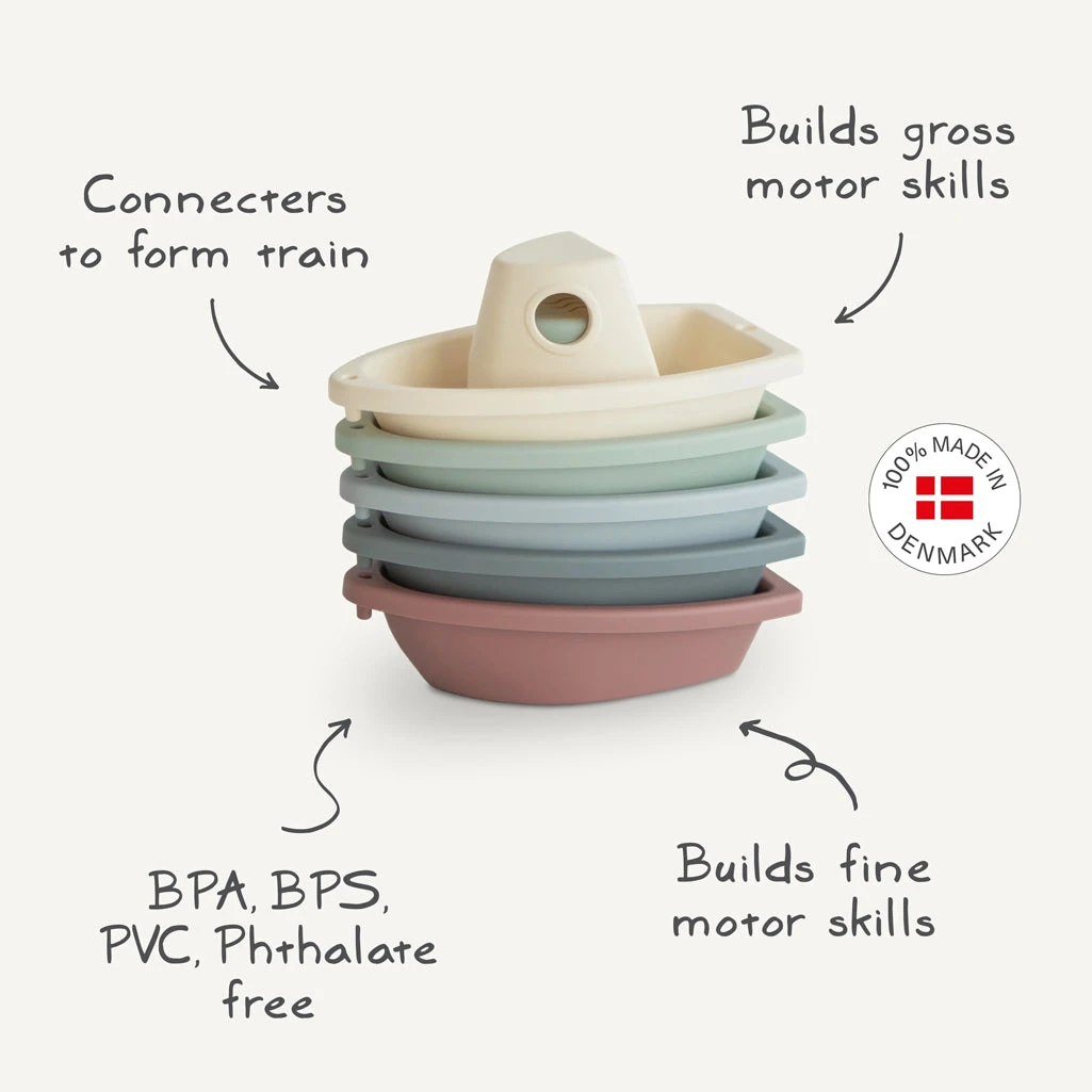 Mushie Bath Boats 5 Mushie Bath Boats - Image 5