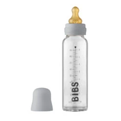BIBS Glass Baby Bottle Set -Tiny Baby Essentials Store bibs glass bottle set 225 cloud