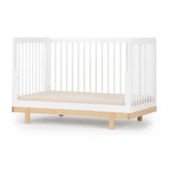 Bliss 4-in-1 Convertible Crib -Tiny Baby Essentials Store bliss crib wht ntrl daybed