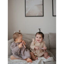 Mushie Flower Training Toothbrush 29 Mushie Flower Training Toothbrush -Tiny Baby Essentials Store blush soft lilac toothbrush