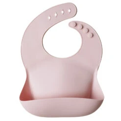 Mushie Silicone Bib 35 Mushie Silicone Bib -Tiny Baby Essentials Store blush 1 9bd8eca7 0a8c 4158 8763 248e3ce47b22