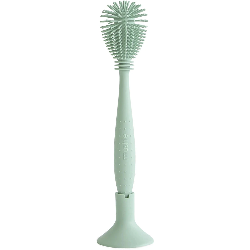 Mushie Silicone Baby Bottle Brush 2 Mushie Silicone Baby Bottle Brush - Image 2