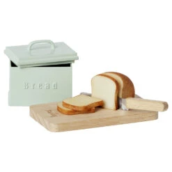 Maileg Bread Box W/ Cutting Board And Knife