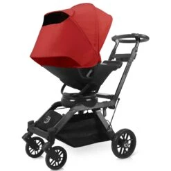 Orbit Baby G5 Stroller Canopy In Red -Tiny Baby Essentials Store canopy red 03