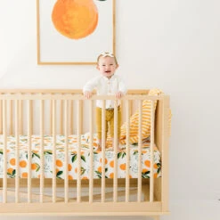 Crib Sheet -Tiny Baby Essentials Store clemsheet2 7e78814c d33b 4449 93cf a08a03acd5e5