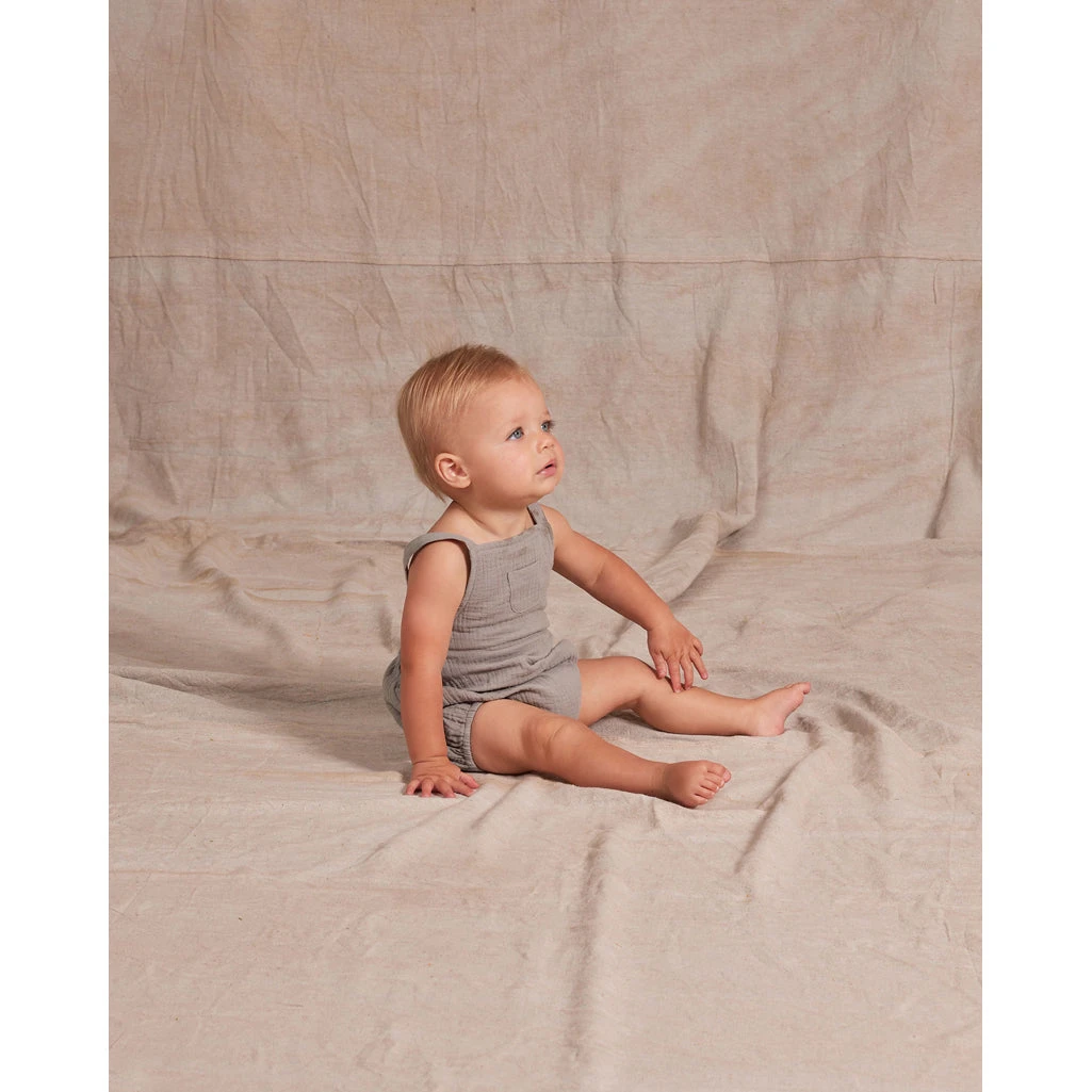 Criss Cross Romper | Pool 2 Criss Cross Romper | Pool - Image 2