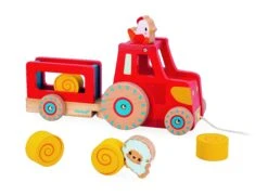 Janod Farm Pull Along Train -Tiny Baby Essentials Store d027a0108d5c9a346cdfa63620c653b294cdc9807160e2fb6436e9867bd8caa5