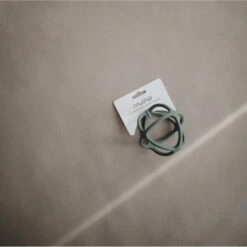 Mushie Silicone Ball Teether -Tiny Baby Essentials Store died thyme teething ball