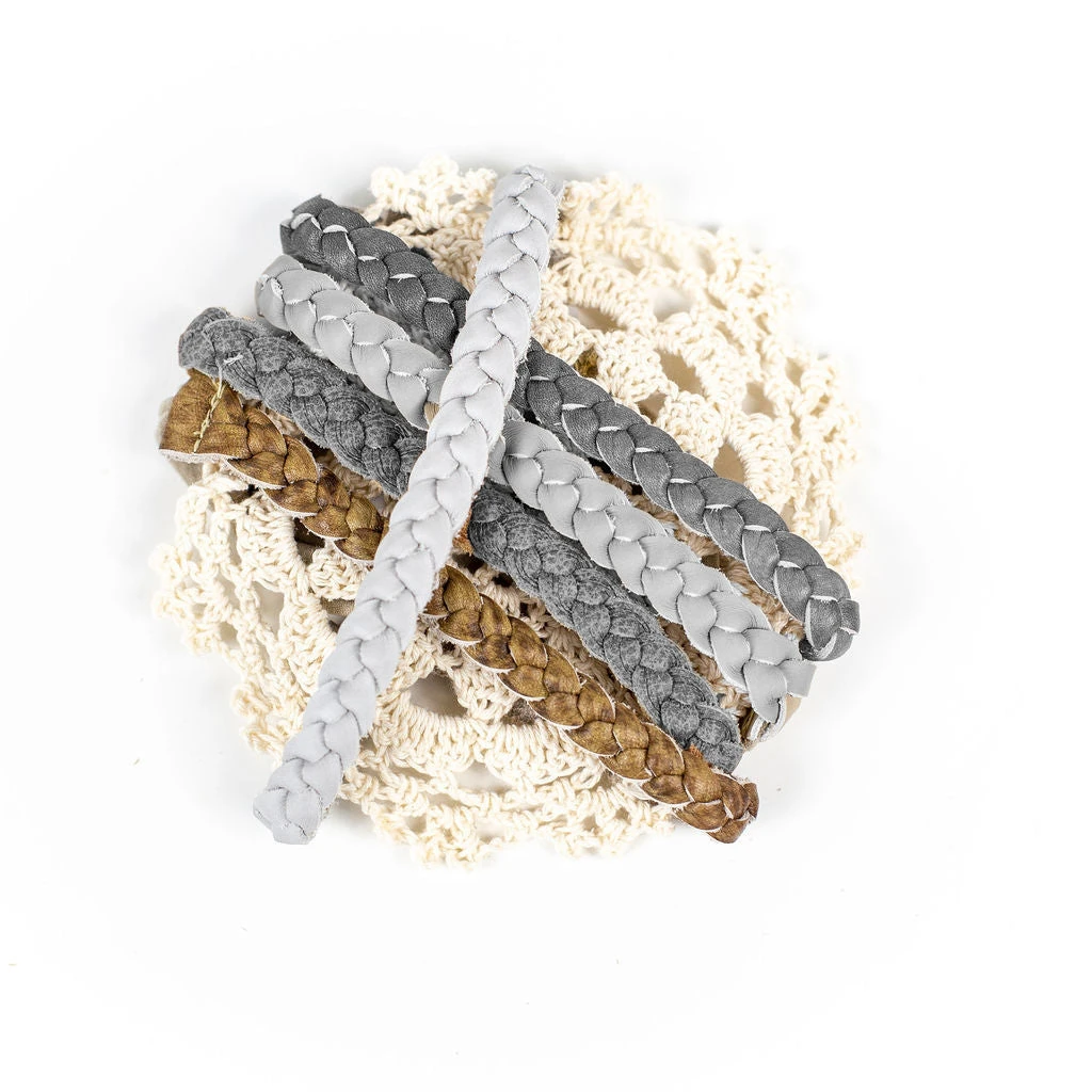 Braided Leather Headband | Dovetail 1 Braided Leather Headband | Dovetail
